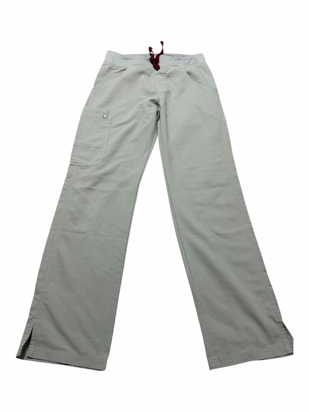 FIGS Harbor Grey Kade Straight Leg Cargo Scrub Pants Women's Size XS Yoga Waist